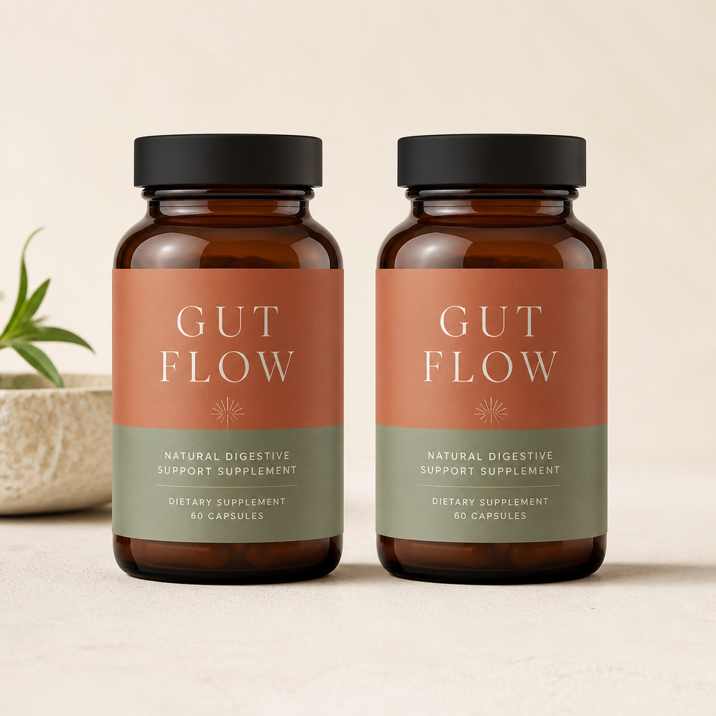 2 bottles of Gut Flow